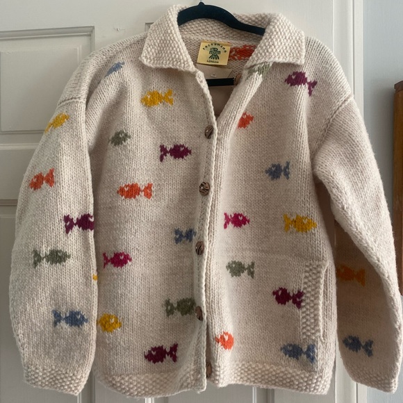 Pachamama fish sweater - Picture 2 of 5